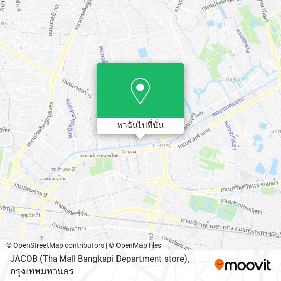 JACOB (Tha Mall Bangkapi Department store) แผนที่