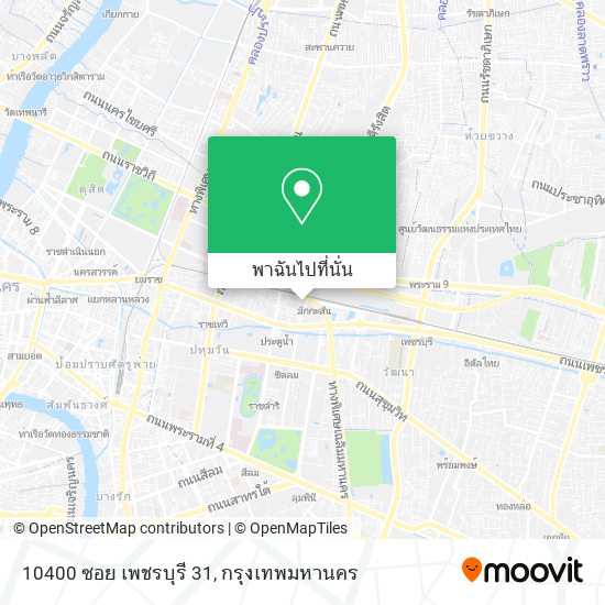 10400 ซอย เพชรบุรี 31 แผนที่