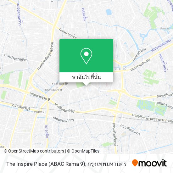 The Inspire Place (ABAC Rama 9) แผนที่