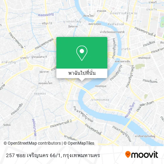257 ซอย เจริญนคร 66/1 แผนที่