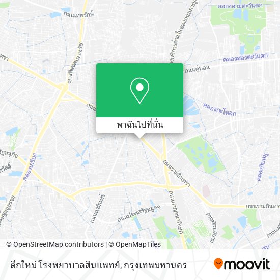 ตึกใหม่ โรงพยาบาลสินแพทย์ แผนที่