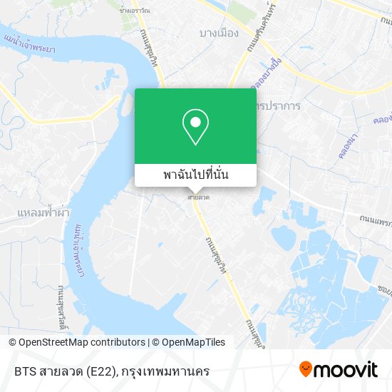 BTS สายลวด (E22) แผนที่
