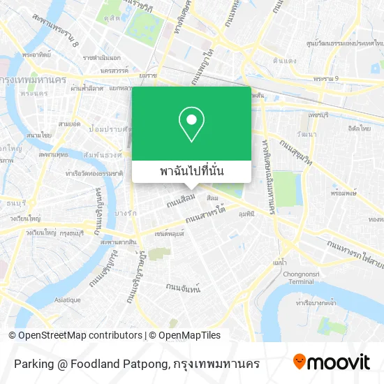 Parking @ Foodland Patpong แผนที่
