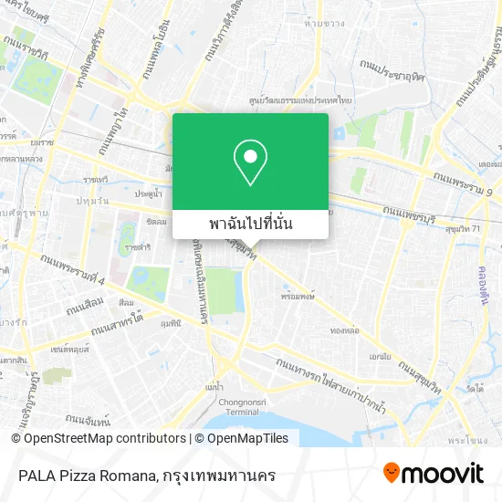 PALA Pizza Romana แผนที่