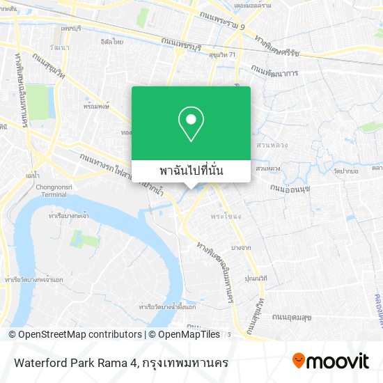 Waterford Park Rama 4 แผนที่