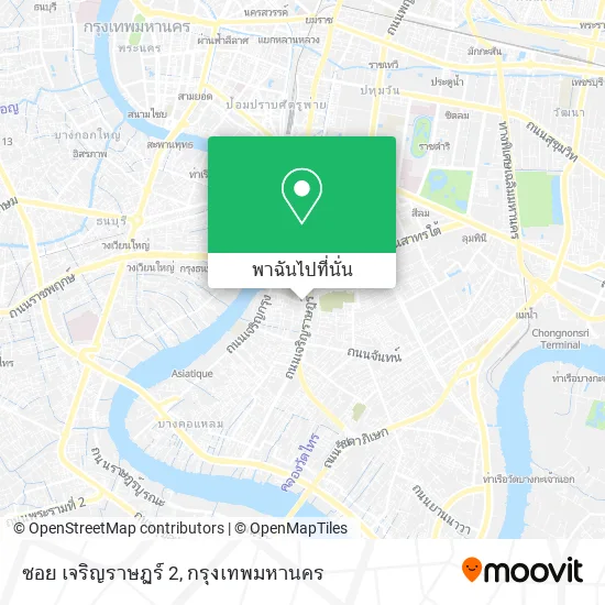 ซอย เจริญราษฏร์ 2 แผนที่