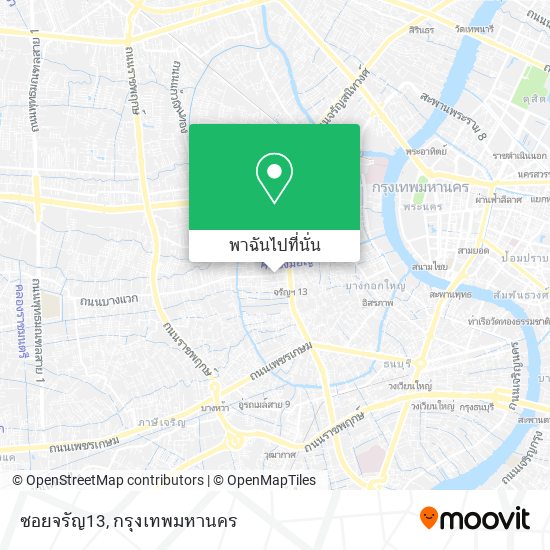 ซอยจรัญ13 แผนที่