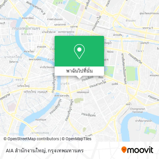 AIA สำนักงานใหญ่ แผนที่