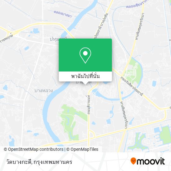 วัดบางกะดี แผนที่