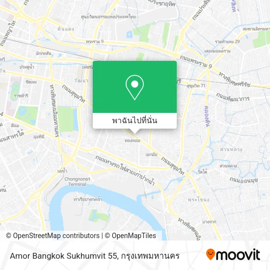 Amor Bangkok Sukhumvit 55 แผนที่