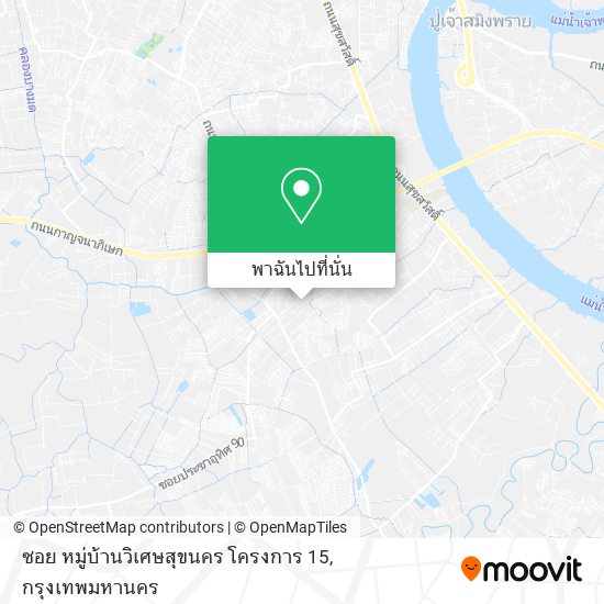 ซอย หมู่บ้านวิเศษสุขนคร โครงการ 15 แผนที่