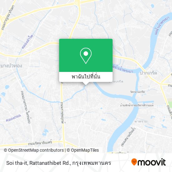 Soi tha-it, Rattanathibet Rd. แผนที่