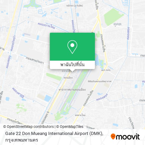 Gate 22 Don Mueang International Airport (DMK) แผนที่