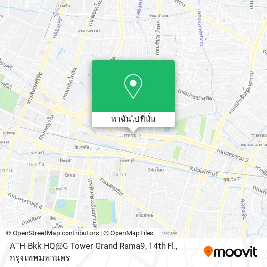 ATH-Bkk HQ@G Tower Grand Rama9, 14th Fl. แผนที่