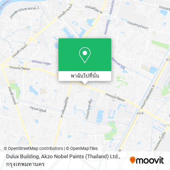 Dulux Building, Akzo Nobel Paints (Thailand) Ltd. แผนที่