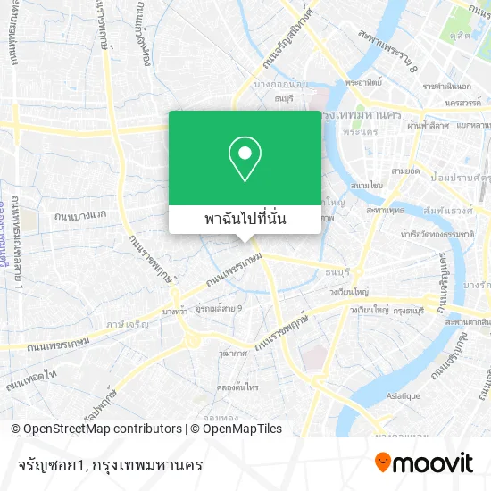 จรัญซอย1 แผนที่
