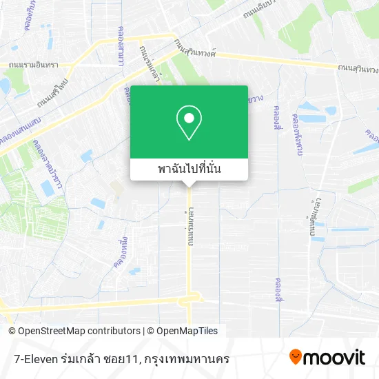 7-Eleven ร่มเกล้า ซอย11 แผนที่