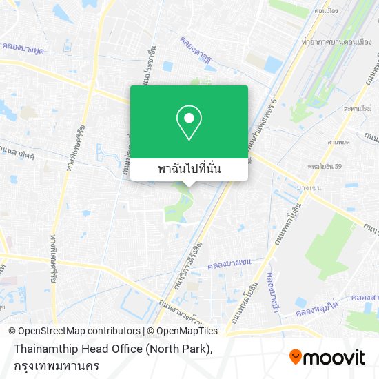 Thainamthip Head Office (North Park) แผนที่