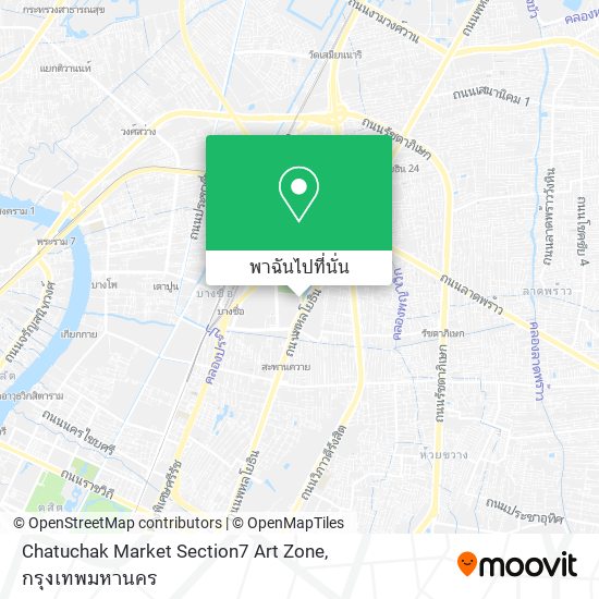 Chatuchak Market Section7 Art Zone แผนที่