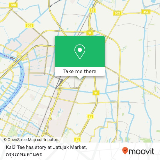 Kai3 Tee has story at Jatujak Market แผนที่