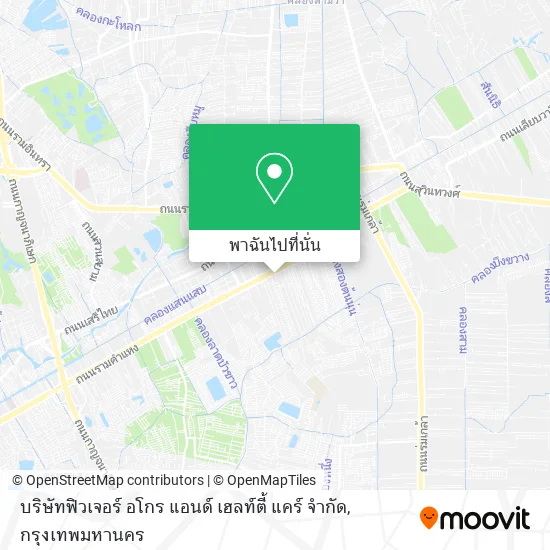 บริษัทฟิวเจอร์ อโกร แอนด์ เฮลท์ตี้ แคร์ จํากัด แผนที่