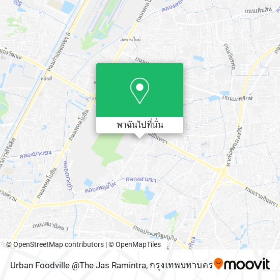 Urban Foodville @The Jas Ramintra แผนที่