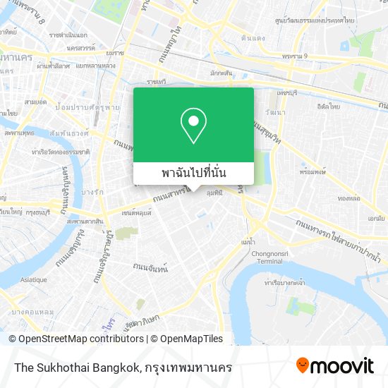The Sukhothai Bangkok แผนที่