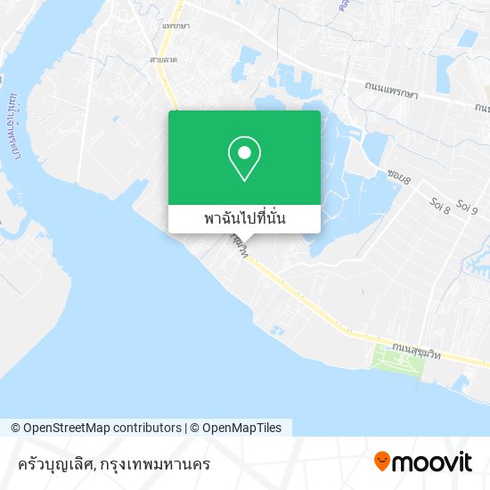 ครัวบุญเลิศ แผนที่