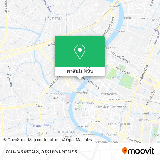 ถนน พระราม 8 แผนที่