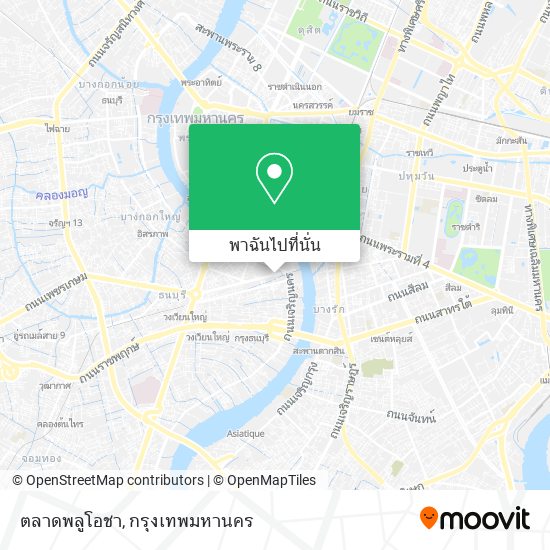 ตลาดพลูโอชา แผนที่