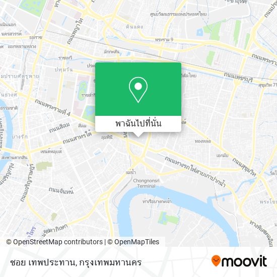 ซอย เทพประทาน แผนที่