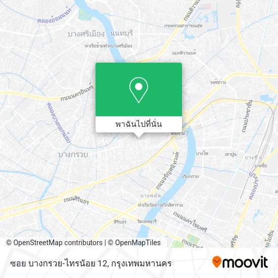 ซอย บางกรวย-ไทรน้อย 12 แผนที่