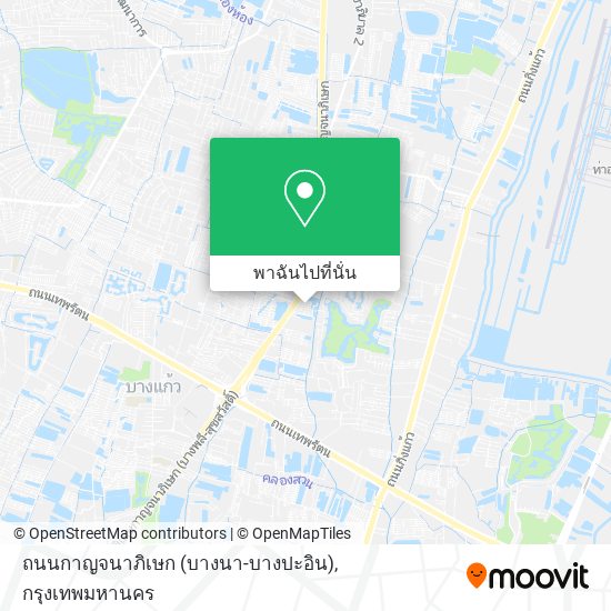 ถนนกาญจนาภิเษก (บางนา-บางปะอิน) แผนที่