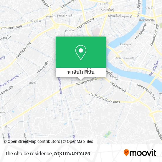 the choice residence แผนที่
