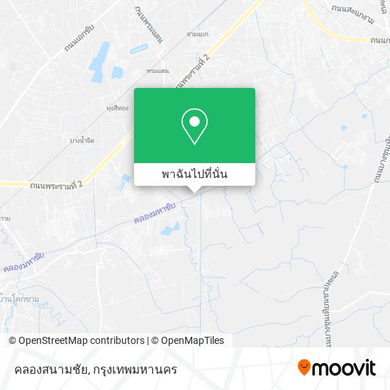 คลองสนามชัย แผนที่