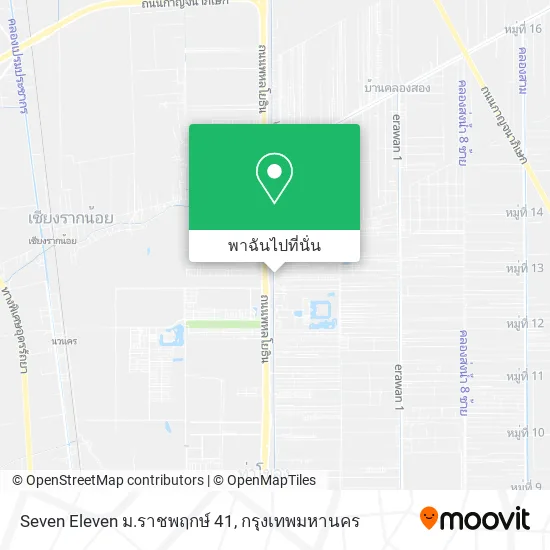 Seven Eleven ม.ราชพฤกษ์ 41 แผนที่