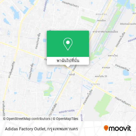 Adidas Factory Outlet แผนที่