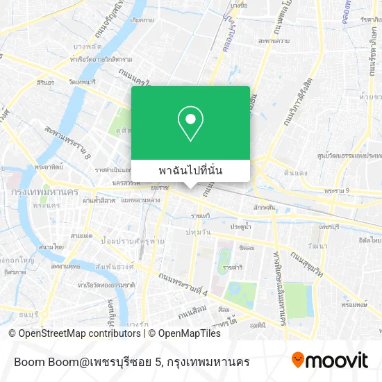 Boom Boom@เพชรบุรีซอย 5 แผนที่