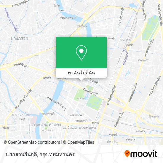 แยกสวนรื่นฤดี แผนที่