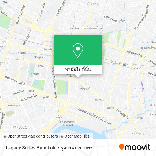 Legacy Suites Bangkok แผนที่