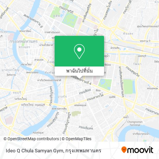 Ideo Q Chula Samyan Gym แผนที่