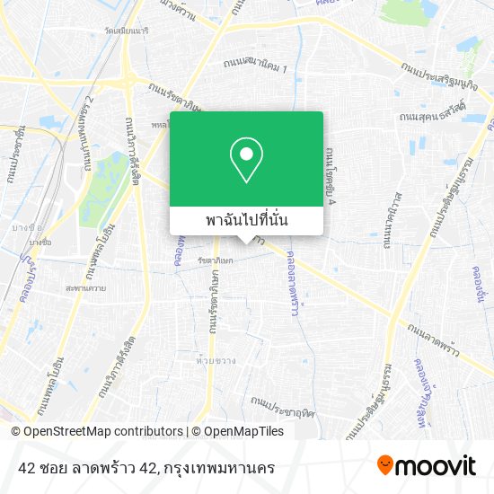42 ซอย ลาดพร้าว 42 แผนที่