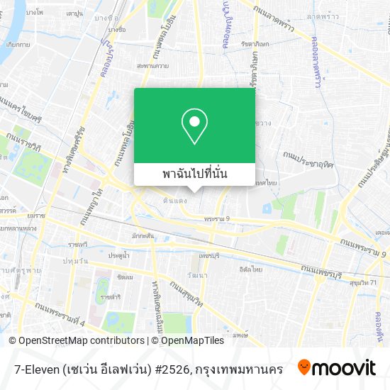 7-Eleven (เซเว่น อีเลฟเว่น) #2526 แผนที่