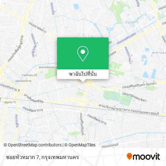 ซอยหัวหมาก 7 แผนที่