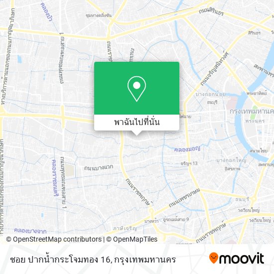 ซอย ปากน้ำกระโจมทอง 16 แผนที่