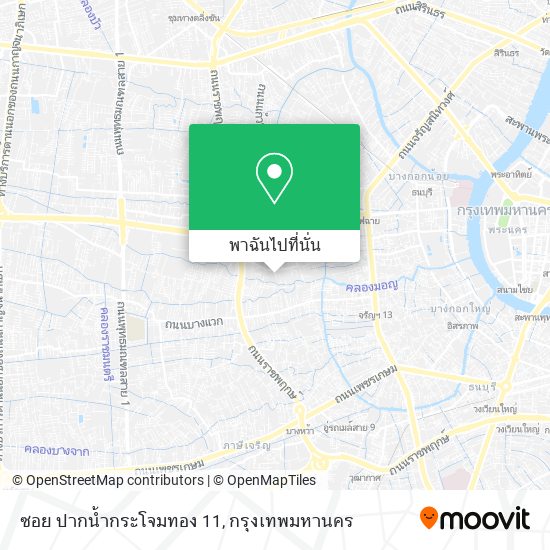 ซอย ปากน้ำกระโจมทอง 11 แผนที่