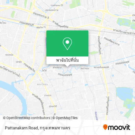 Pattanakarn Road แผนที่