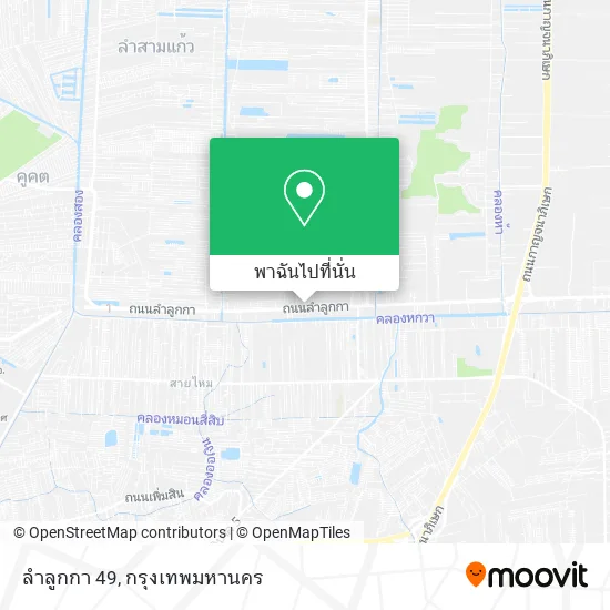 ลำลูกกา 49 แผนที่