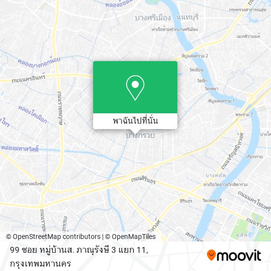 99 ซอย หมู่บ้านส. ภาณุรังษี 3 แยก 11 แผนที่