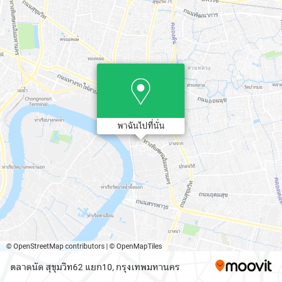 ตลาดนัด สุขุมวิท62 แยก10 แผนที่